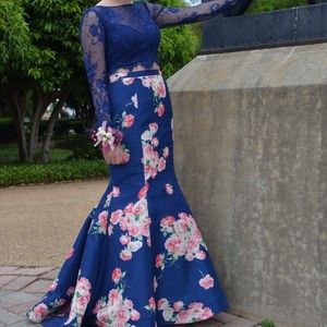 Sherri Hill Floral Prom Dress